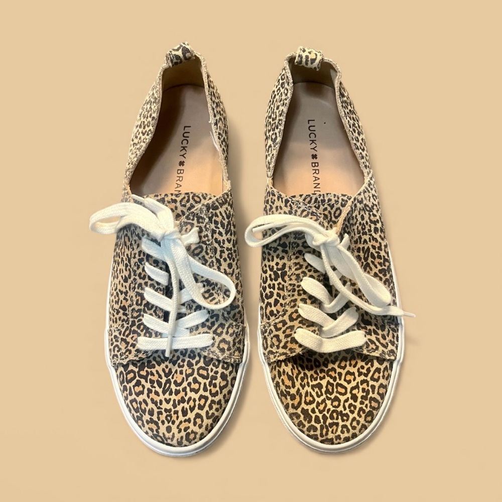 Lucky Brand Animal Print Women's Sneakers